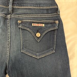 Hudson Jeans Dark Blue Straight Leg Women's Jeans